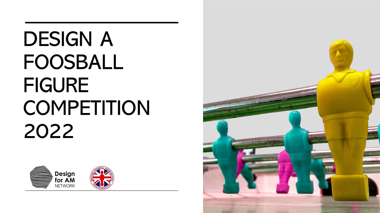 Foosball Figure Competition – UK Design for AM Network